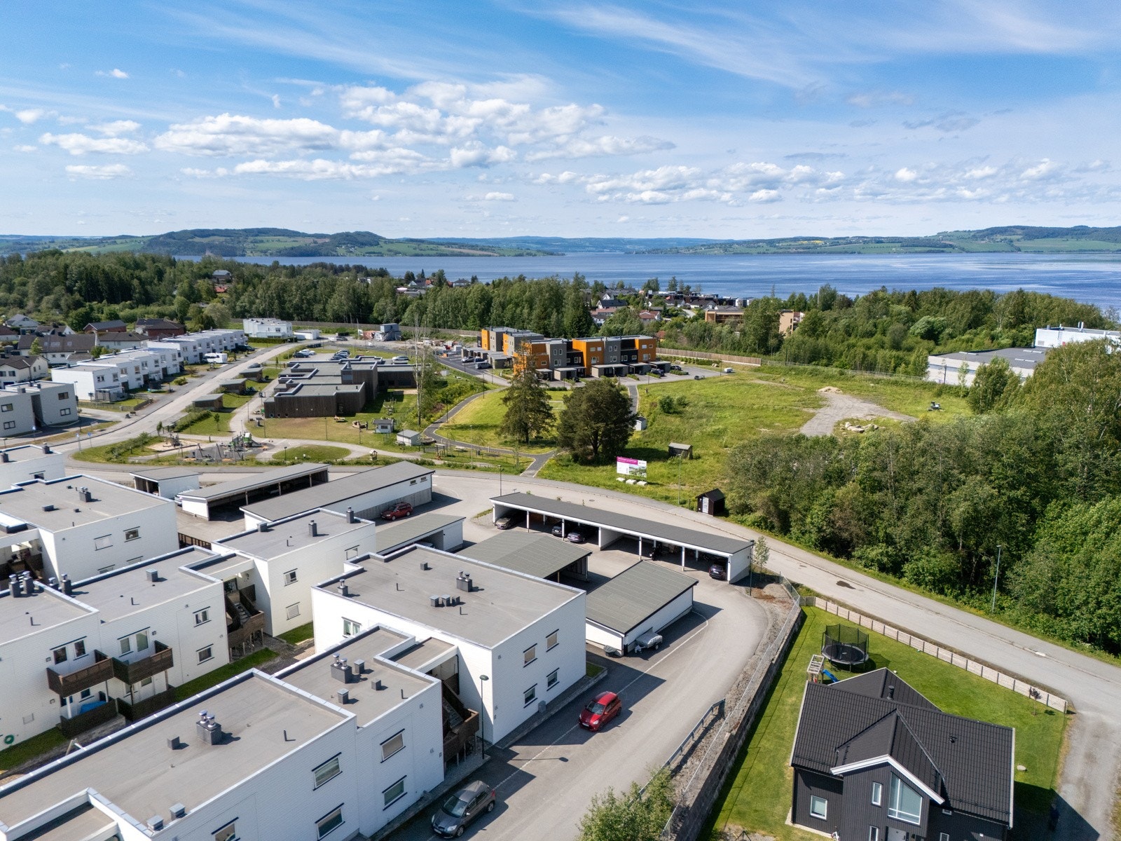 Dronefoto Galleribilde