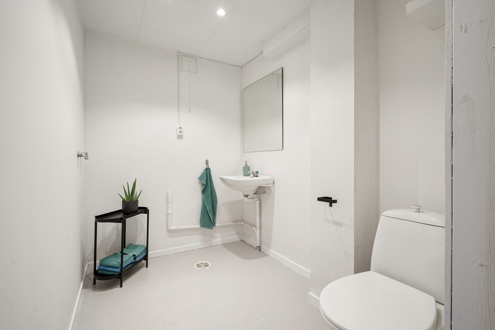 Toalettrom i underetasje. Galleribilde