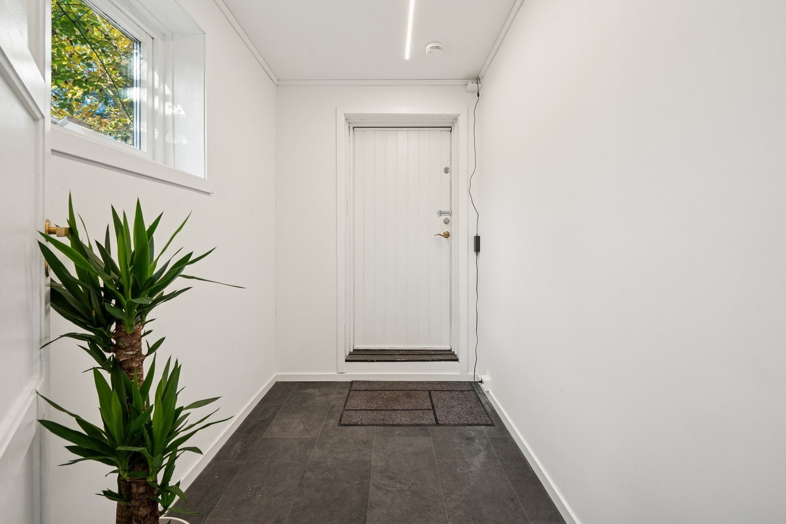 Underetasjen har egen inngang. Galleribilde