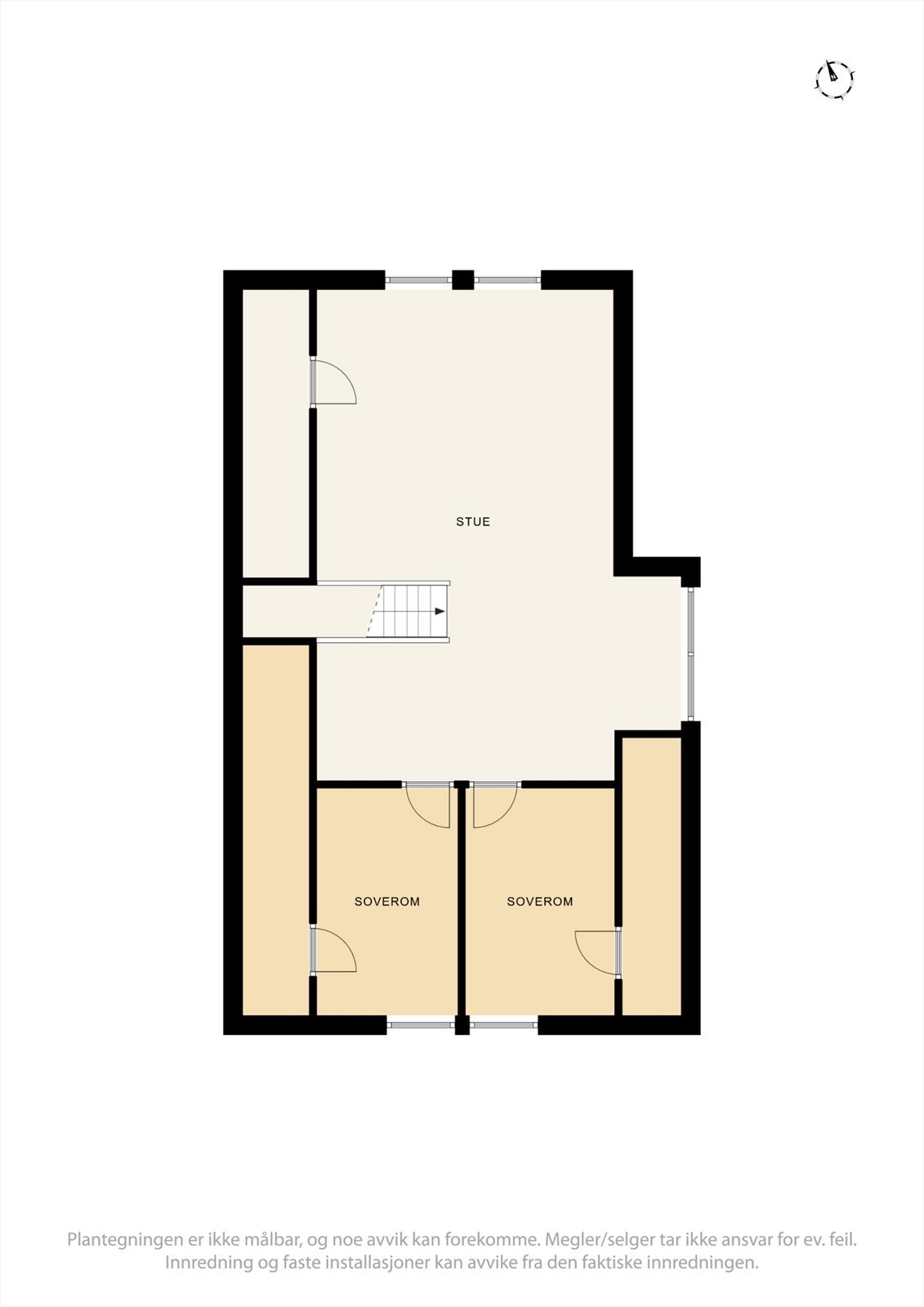 Plantegninger andre etasje Galleribilde