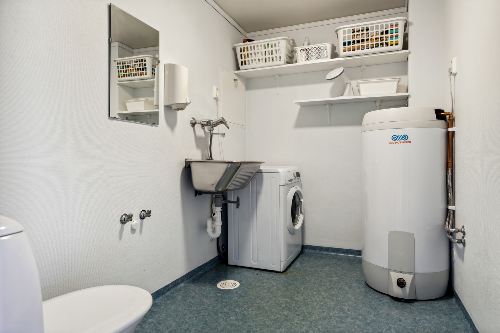 Bad/vaskerom 4. etasje Galleribilde