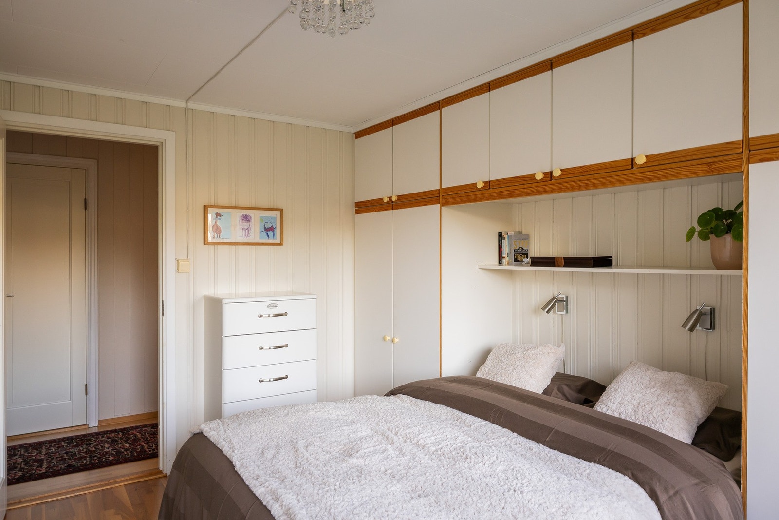 Fin plass til dobbeltseng. Galleribilde