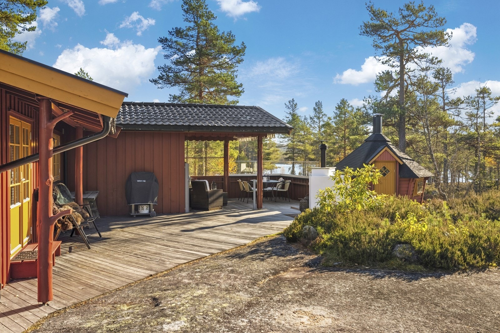 Her kan man nyte Gautefall sommer som vinter. Galleribilde