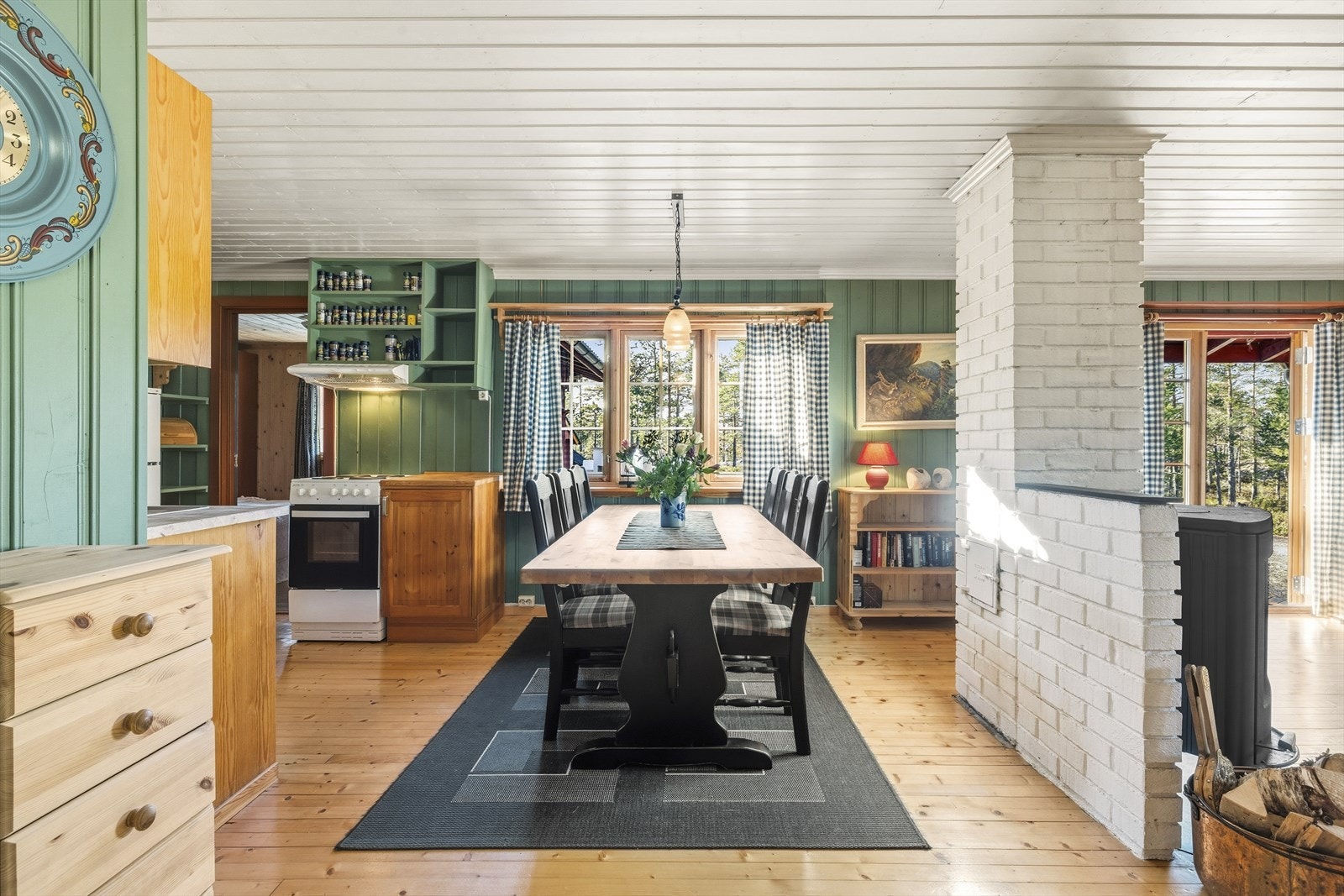 God plass til sittegruppe(medfølger i handelen). Galleribilde