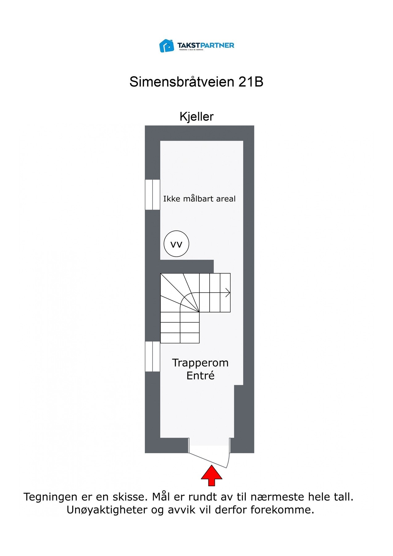 2. Etasje - Trapperom og WC. Galleribilde