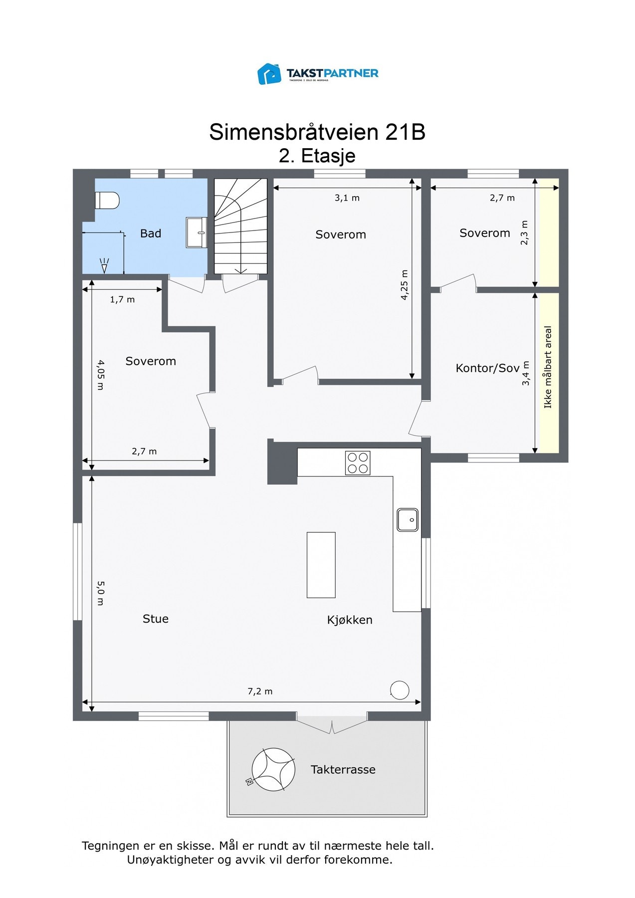 Hovedetasje. Galleribilde