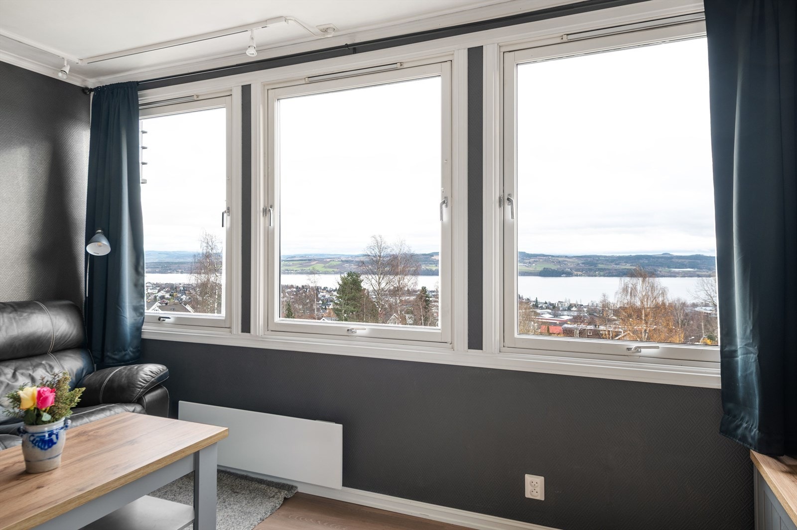 Flott utsikt over Mjøsa. Galleribilde