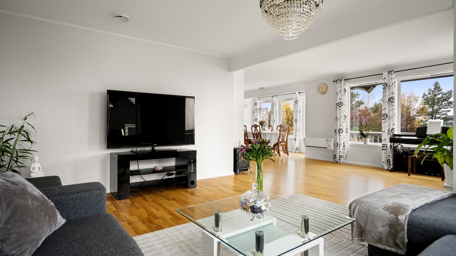 I stuen er det varmepumpe Galleribilde