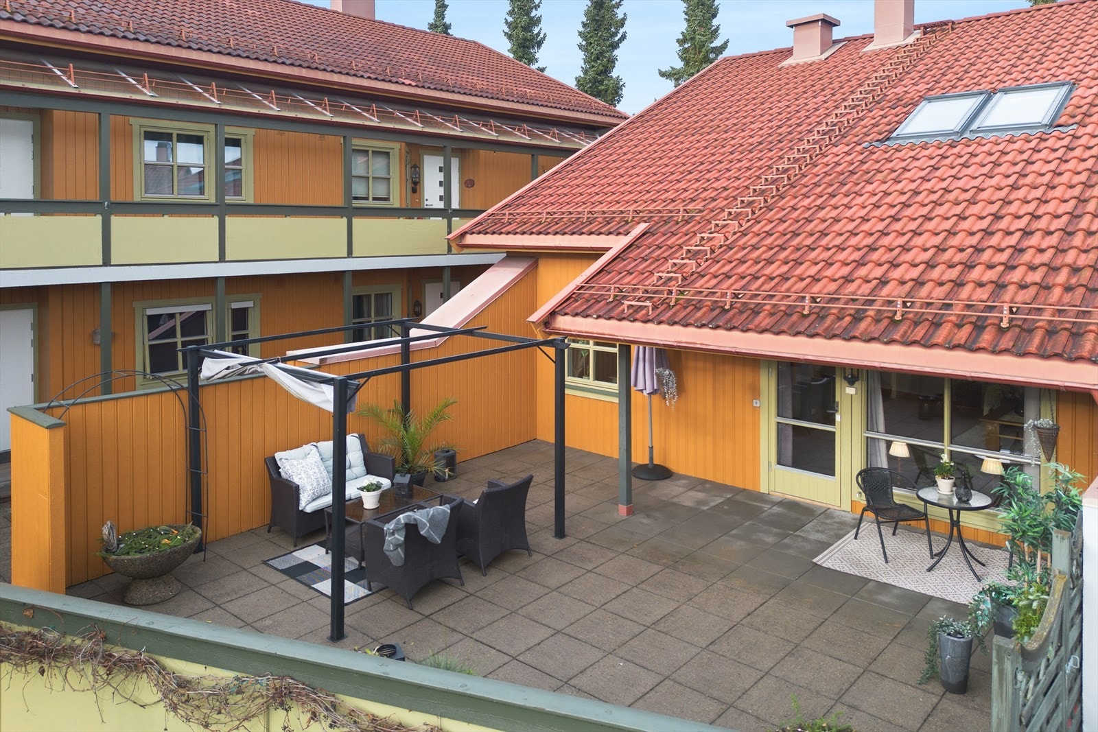 Terrassearealeter på hele 47kvm. Galleribilde