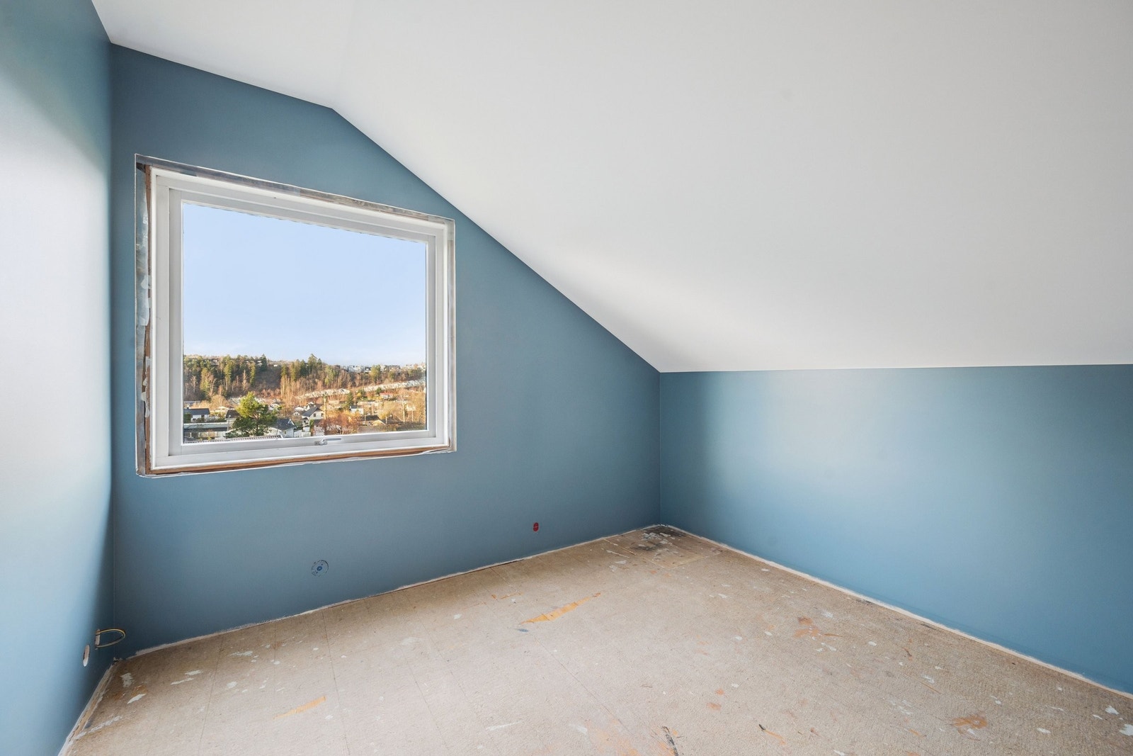 Ett rom i 2. etasje er pusset opp Galleribilde