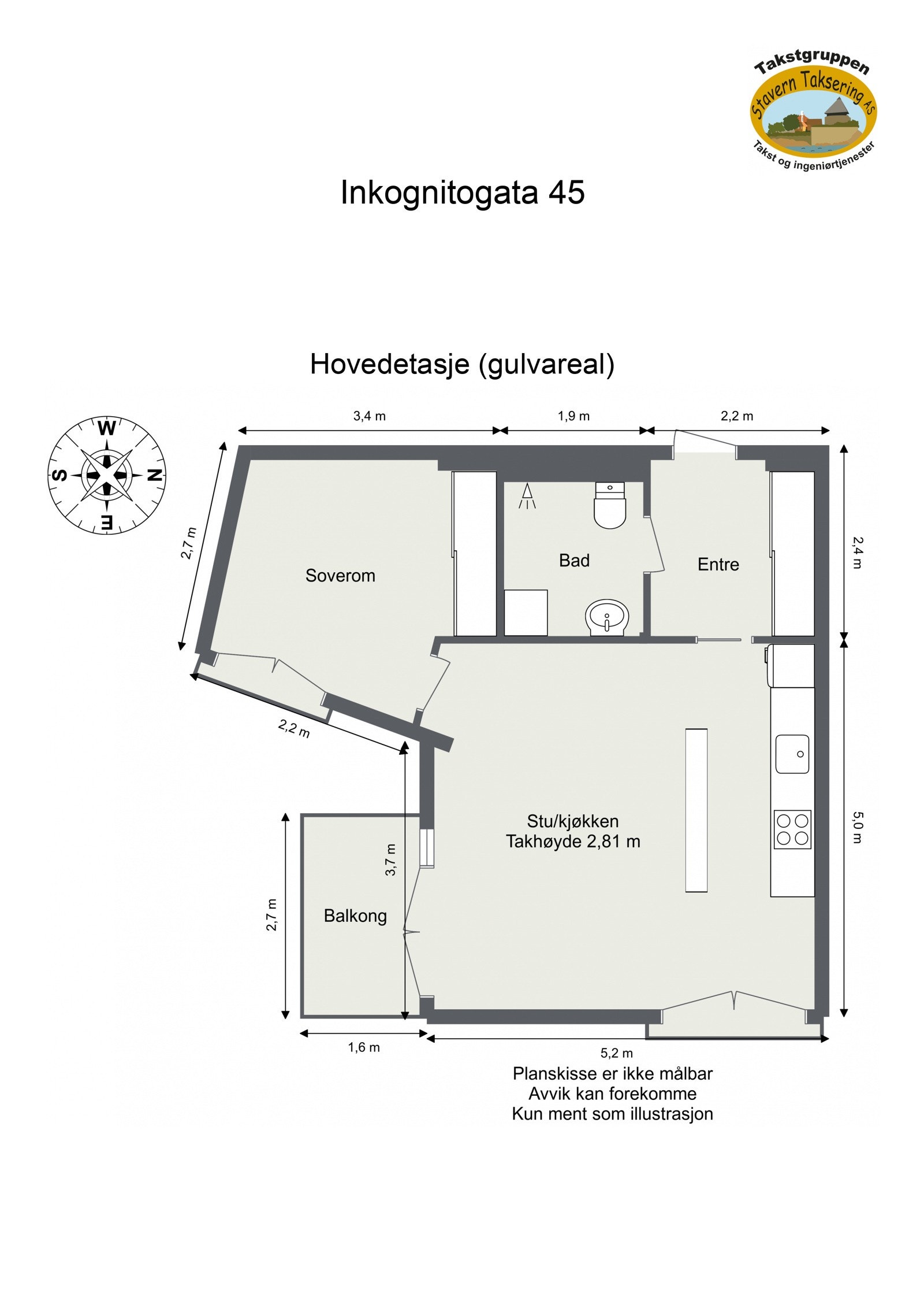 Plantegning. Galleribilde