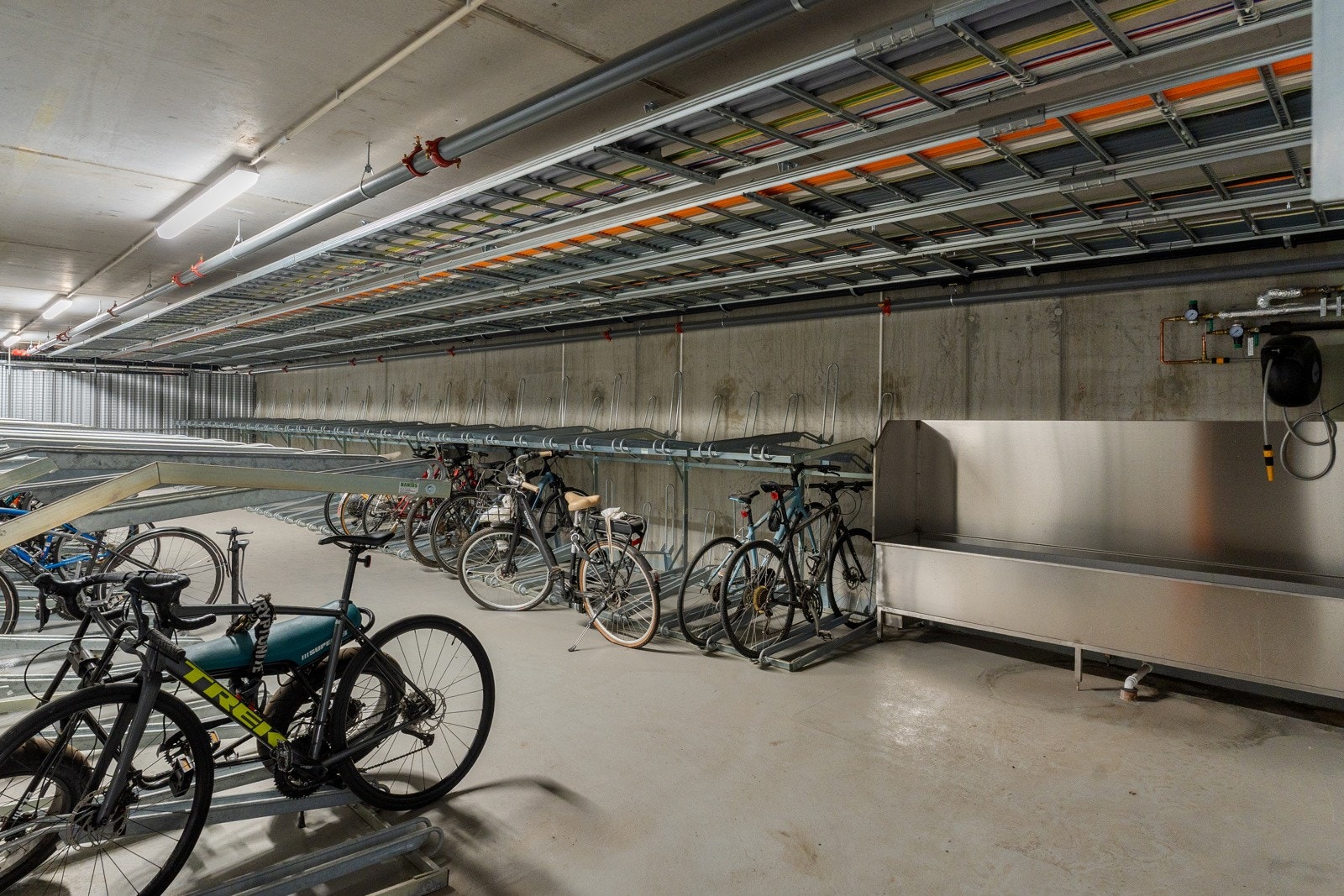 Sykkelparkering Galleribilde