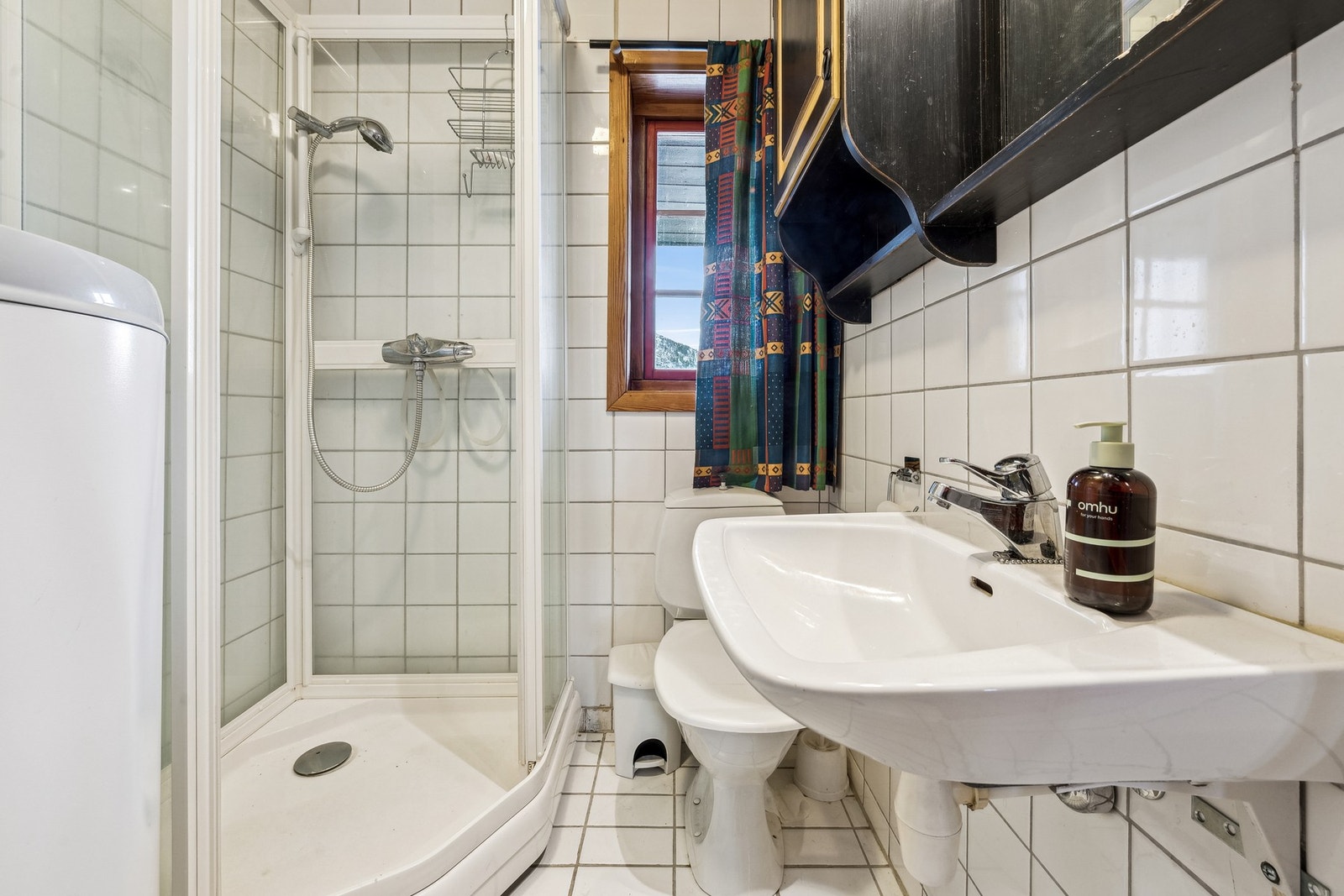 Flislagt bad med gulvvarme. Galleribilde