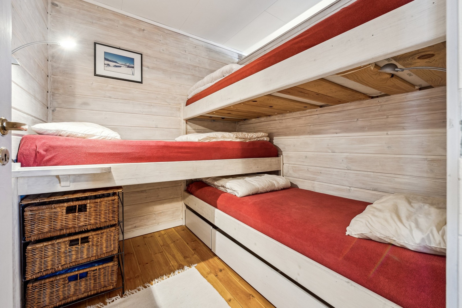 Sovealkove med 3 soveplasser. Galleribilde