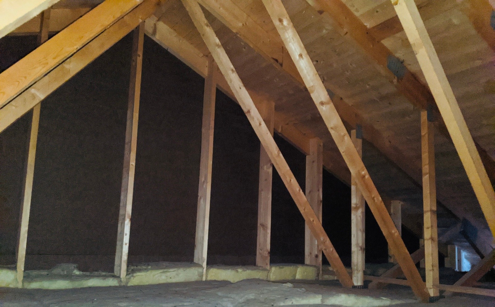 Bilde tatt av selger - Det er loft over hele leiligheten. Galleribilde