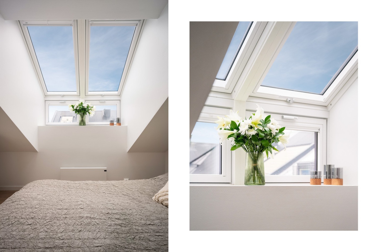 Soverommet har flere vindusflater hvilket gir godt med naturlig lys og bedre romfølelse. Galleribilde