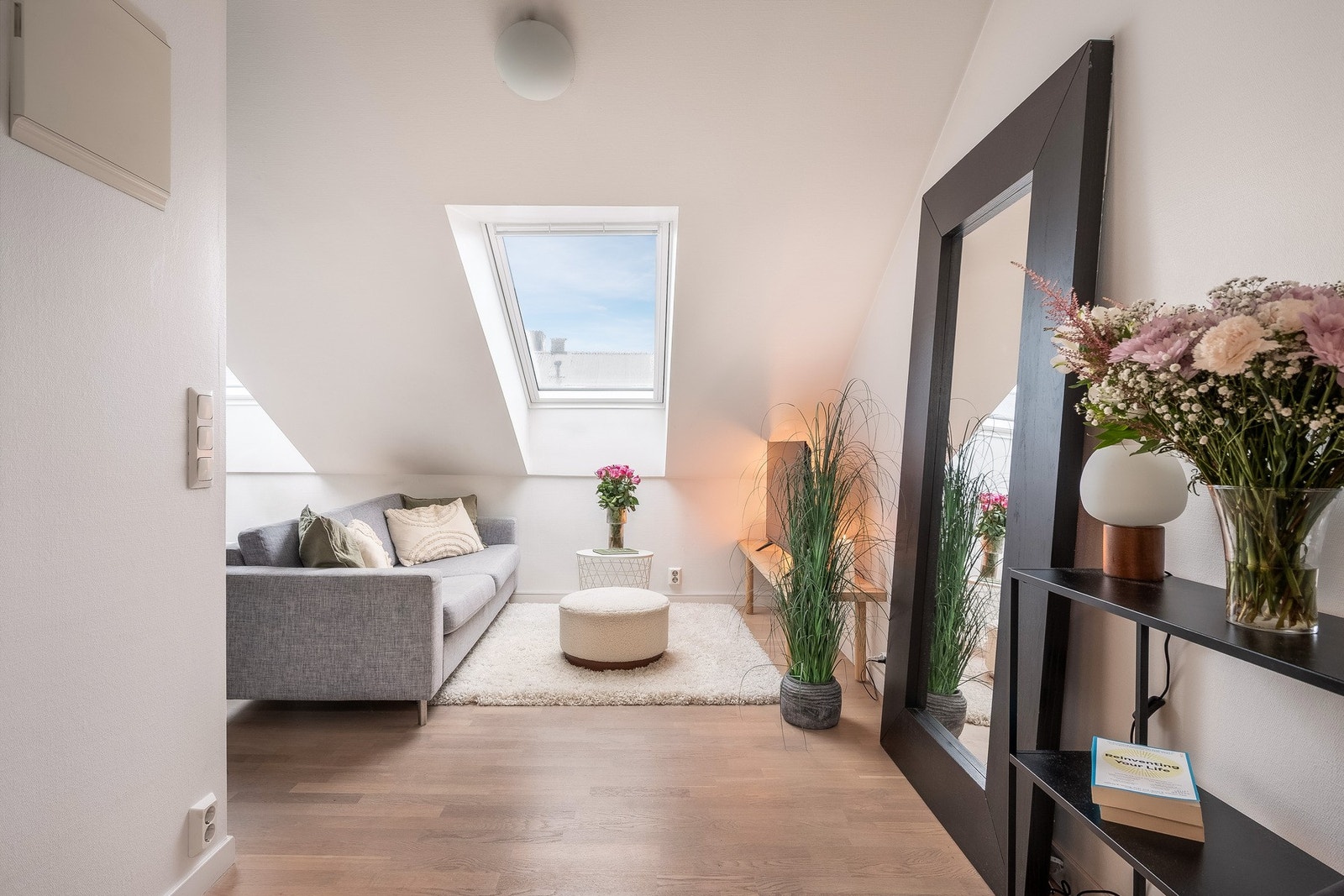 Her får du en lun atmosfære, hvor hver kvadratmeter er utnyttet til sitt fulle potensial. Galleribilde