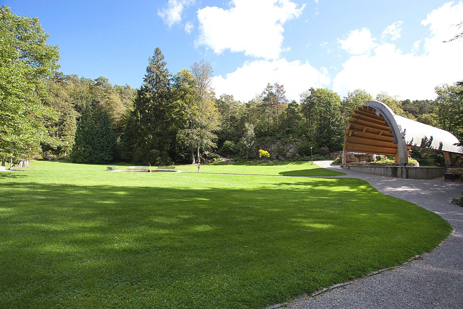 Fra Ravnedalen hvor det er konsertscene Galleribilde