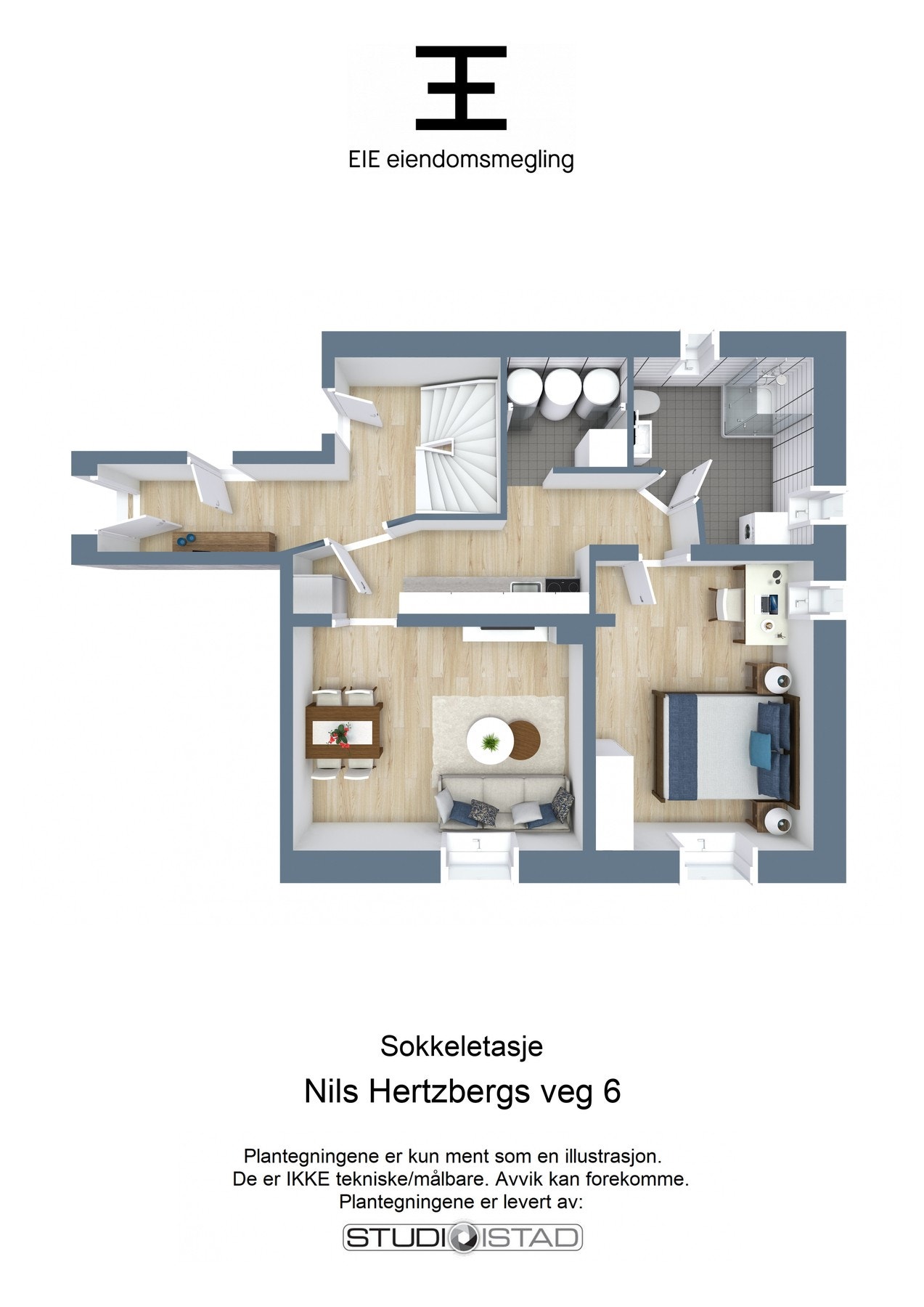 Plantegning Galleribilde