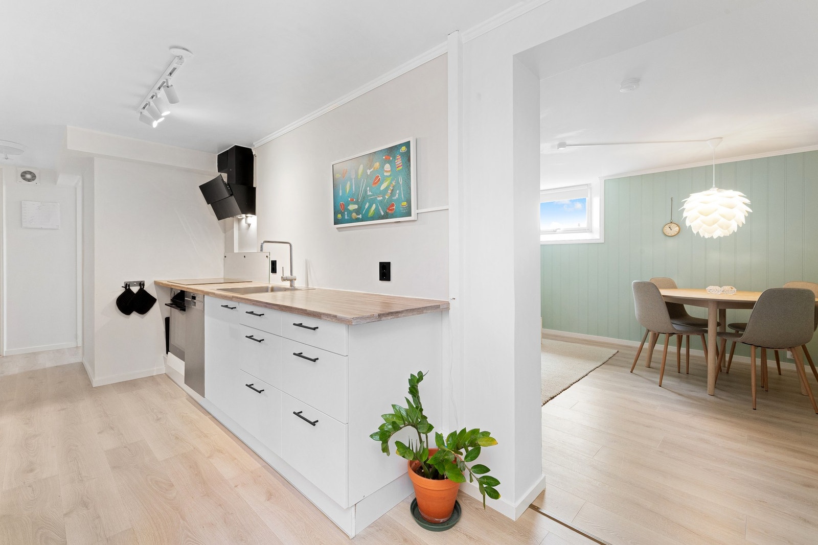 Pent kjøkken Galleribilde