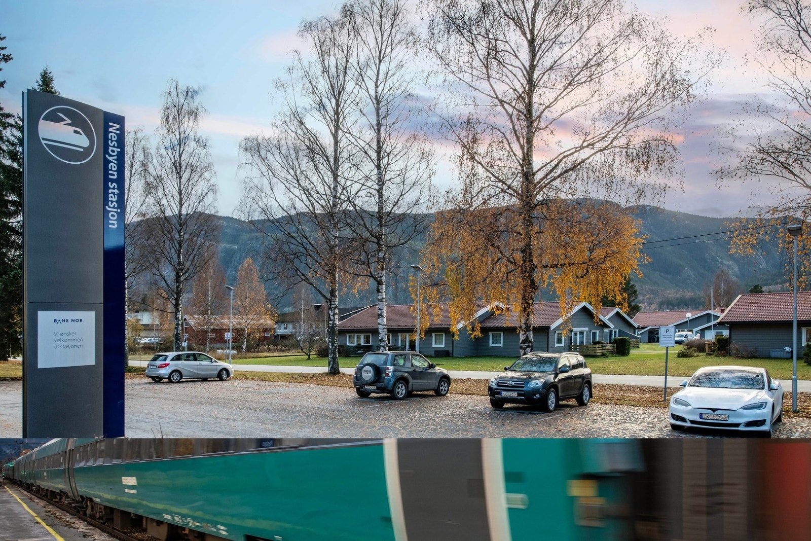 Nesbyen stasjon er en svipptur unna. Galleribilde