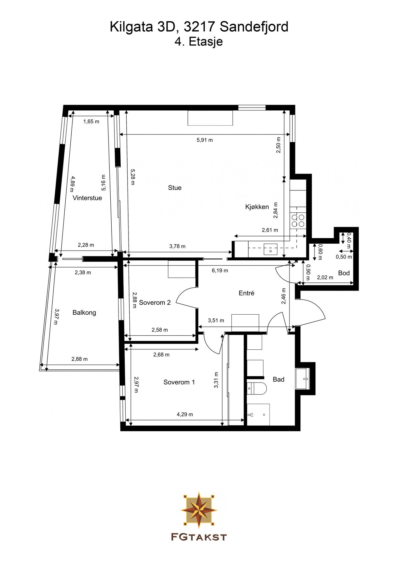 Gjør deg kjent med planløsningen! Galleribilde