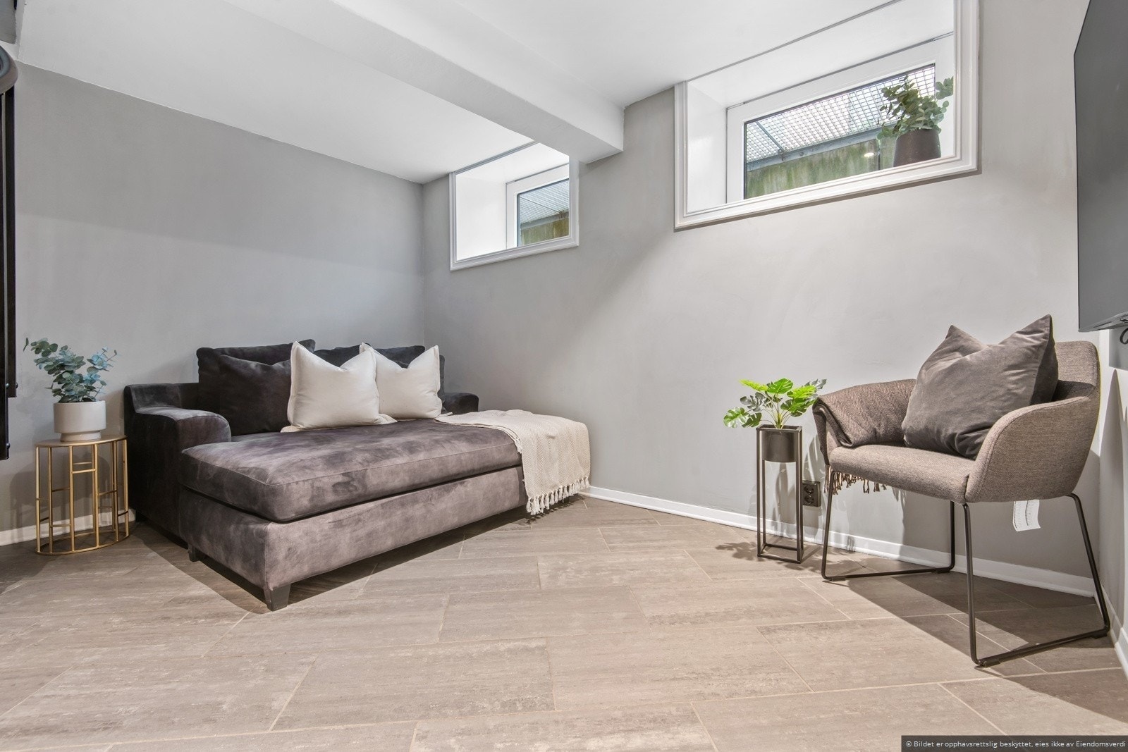 Lys og trivelig stue. Galleribilde