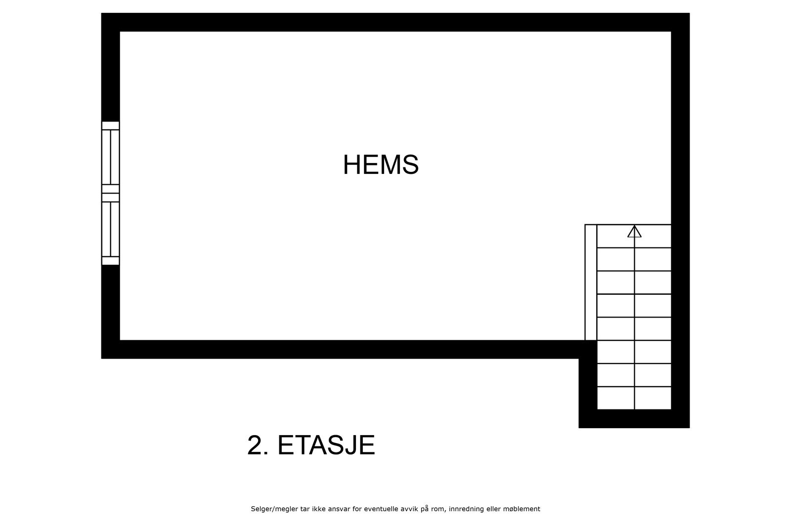 Plantegning hems Galleribilde
