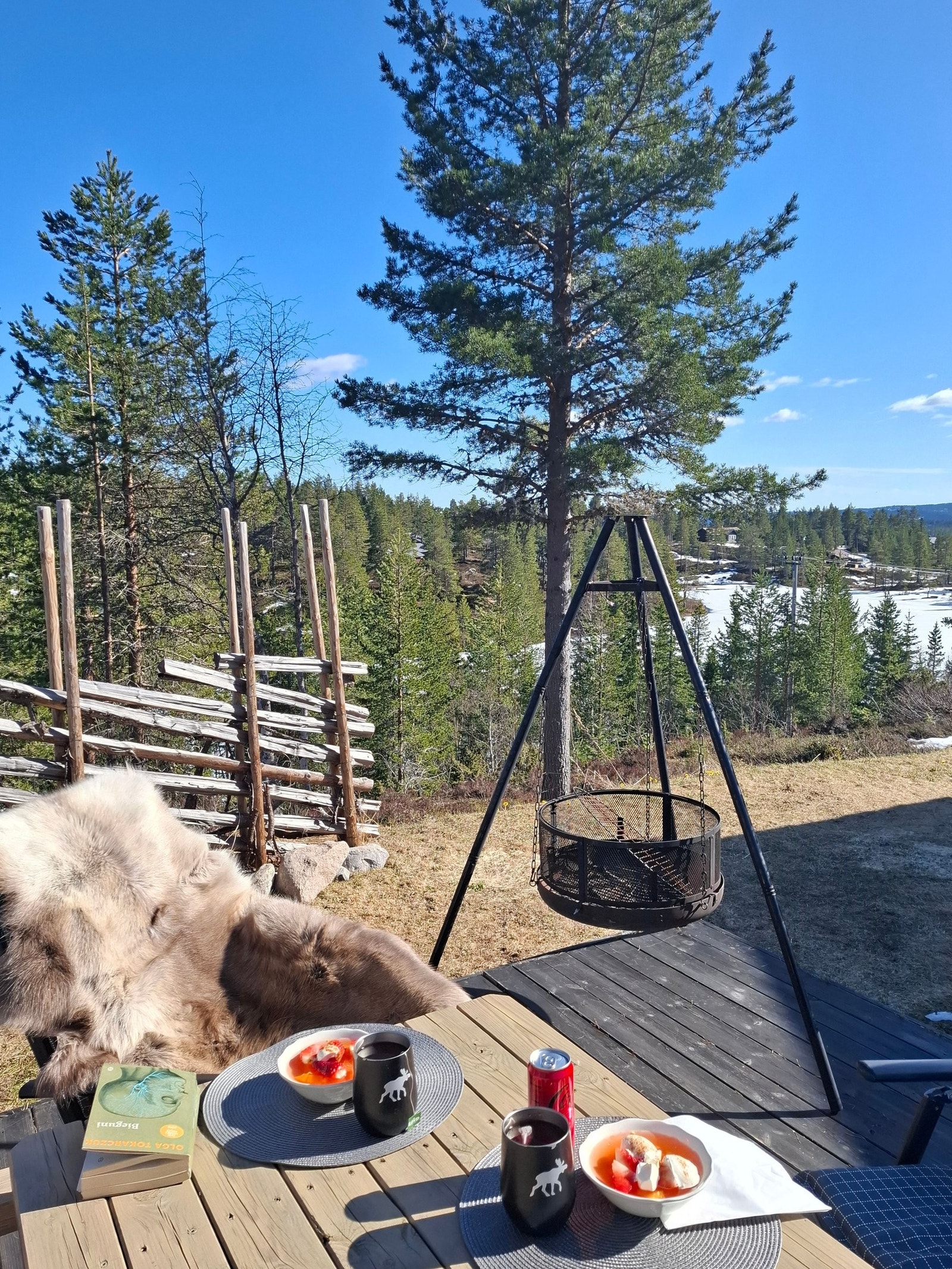 Mere bålpannekos Galleribilde