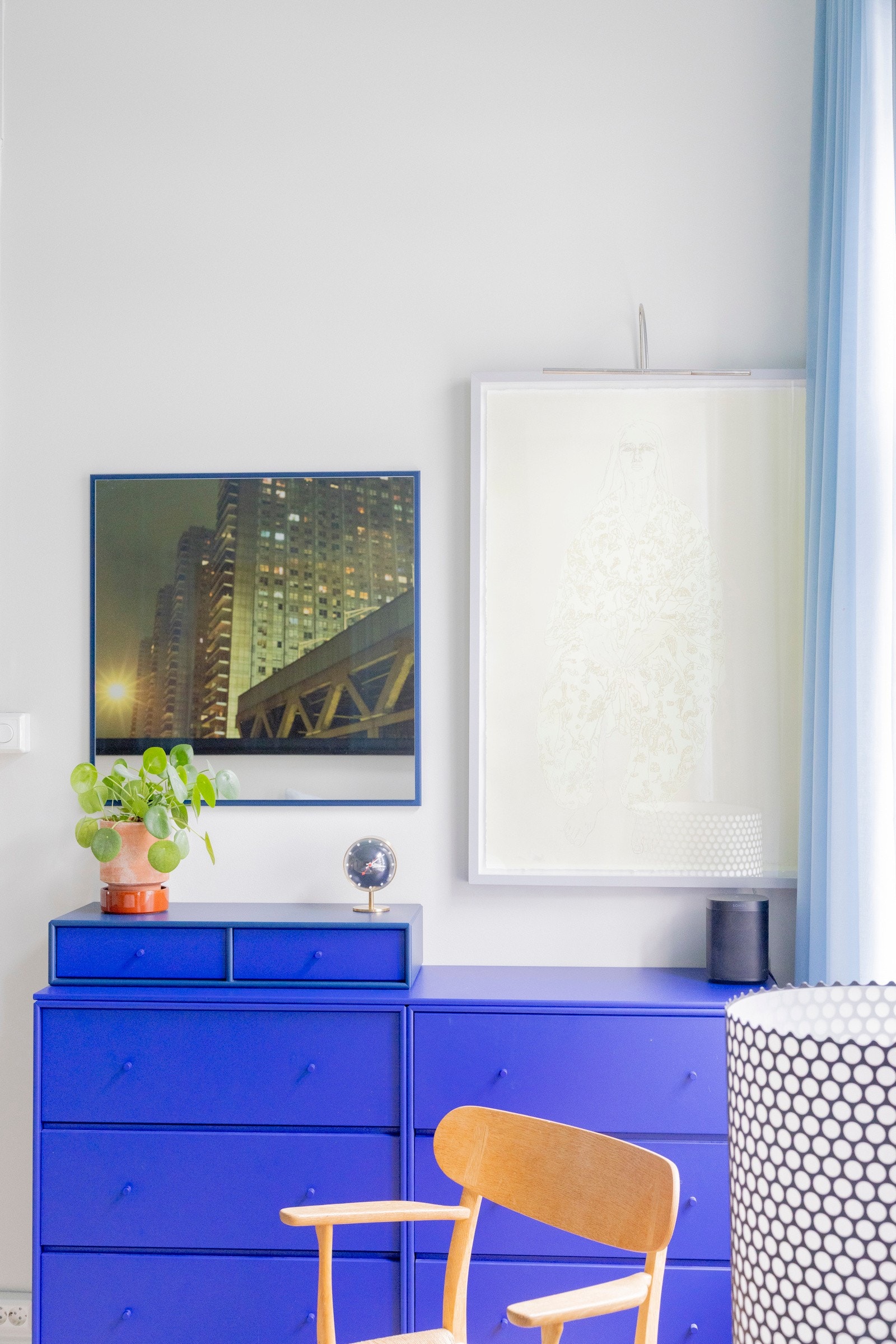 Hovedsoverom, soverom 3, detalj. Galleribilde