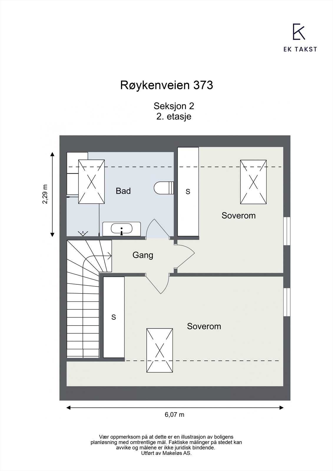 Plantegning - 2. etasje Galleribilde