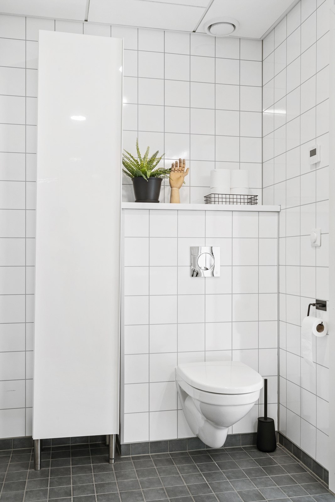 Vegghengt toalett Galleribilde