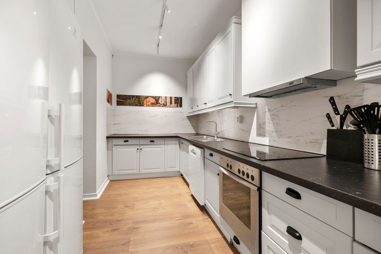 Felles kjøkken. Galleribilde