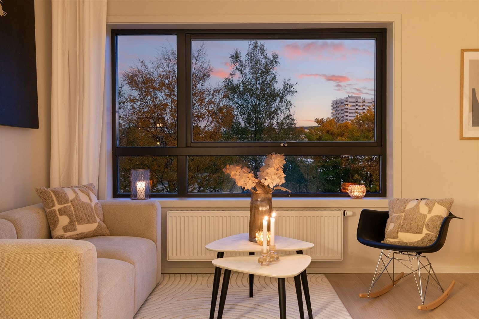 Kveldsstemning. Galleribilde