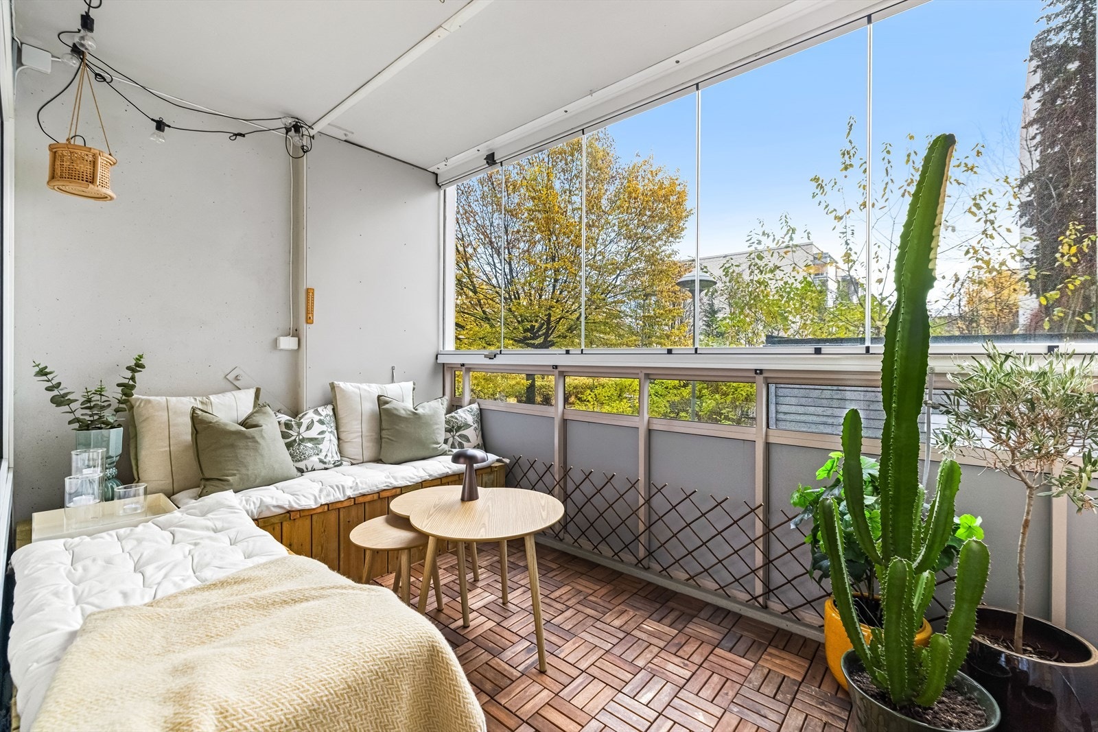 En rålekker 2-roms andelsleilighet klausulert for svaksynte/blinde Galleribilde