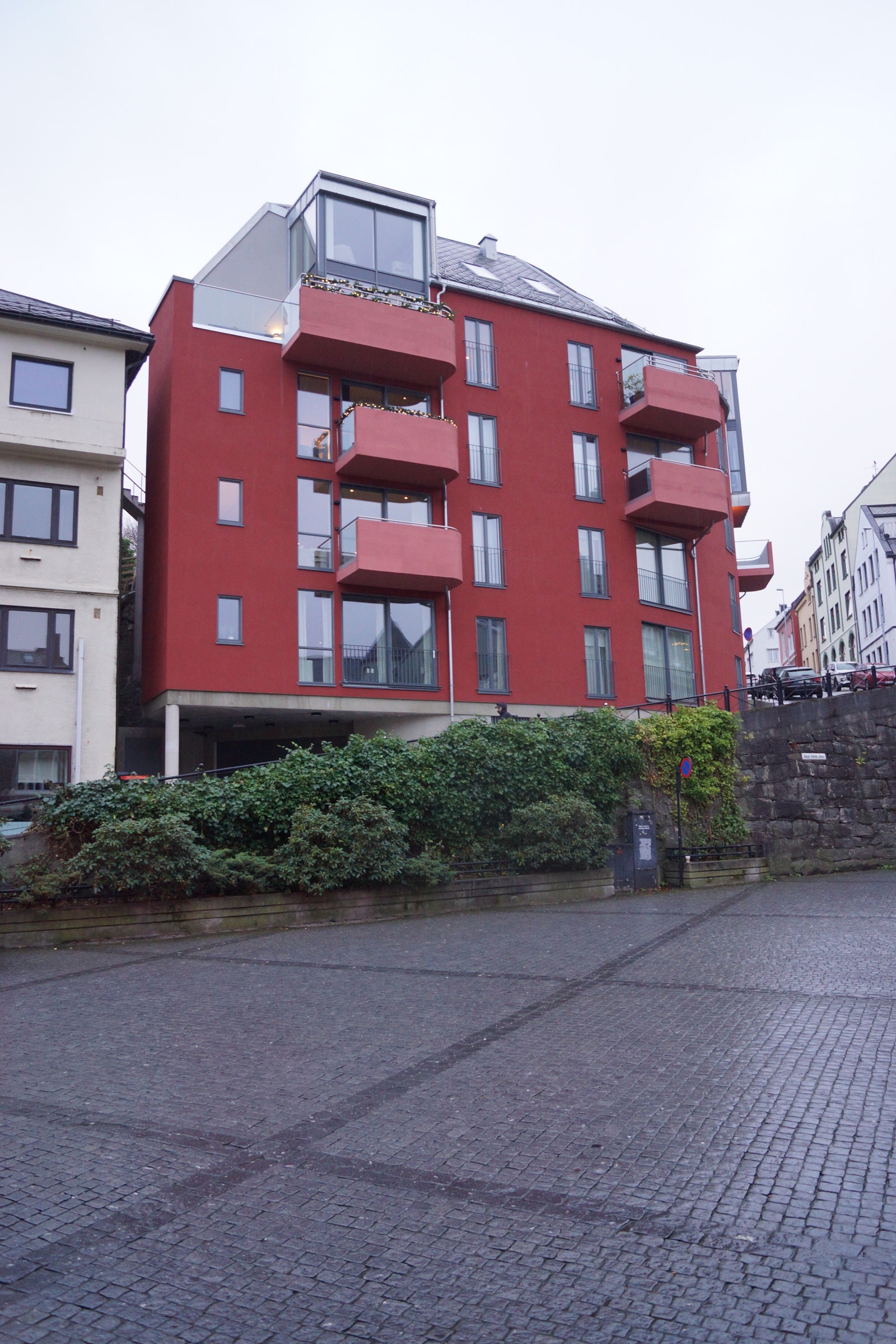 Nylig oppført Hovedbygning i Jugendstil. Galleribilde