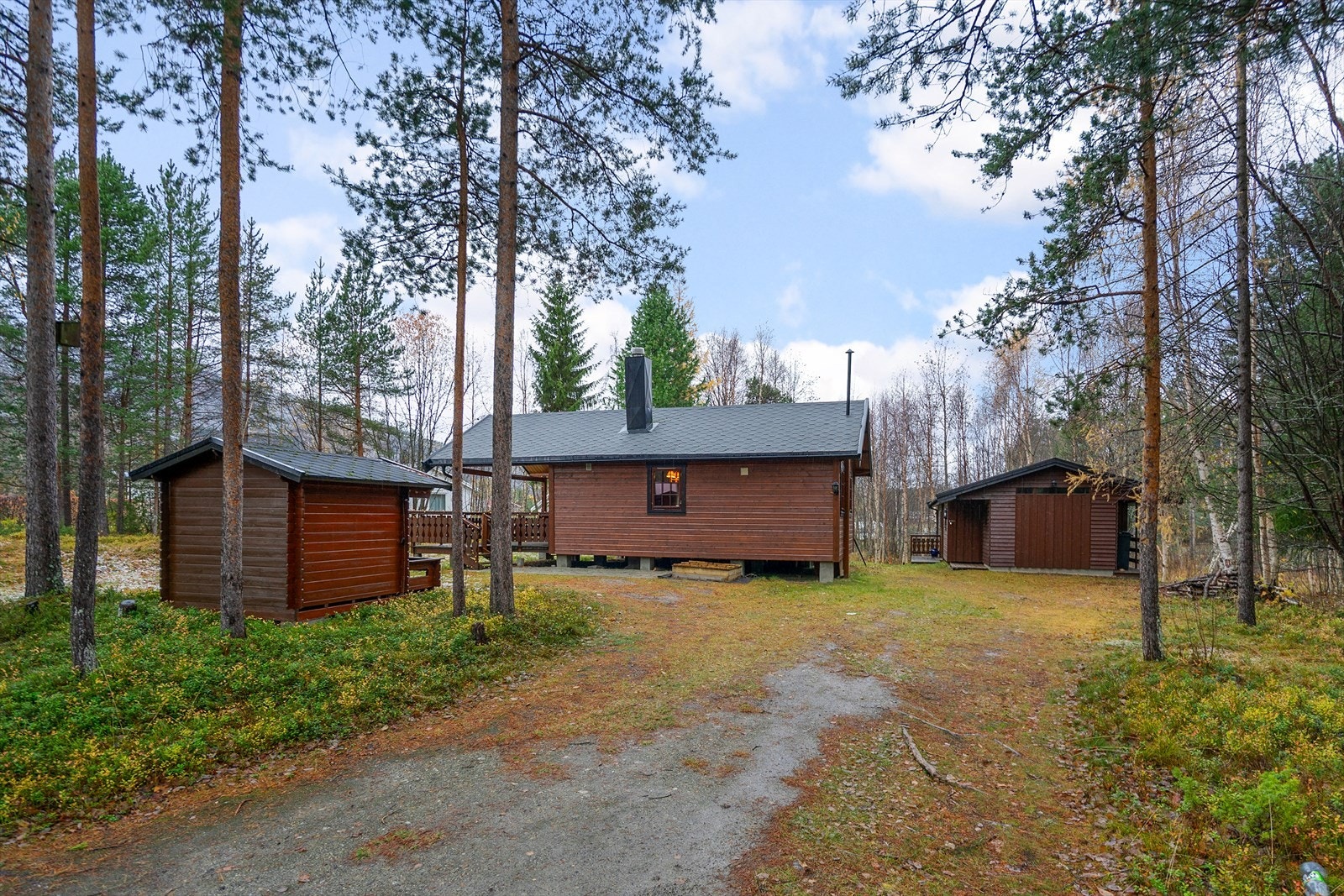 Fra eiendommen er det kort vei til Skjomenfjorden, med muligheter for fiske, padling og bading om sommeren - og flotte fjellturer, skiløyper og turterreng om vinteren Galleribilde