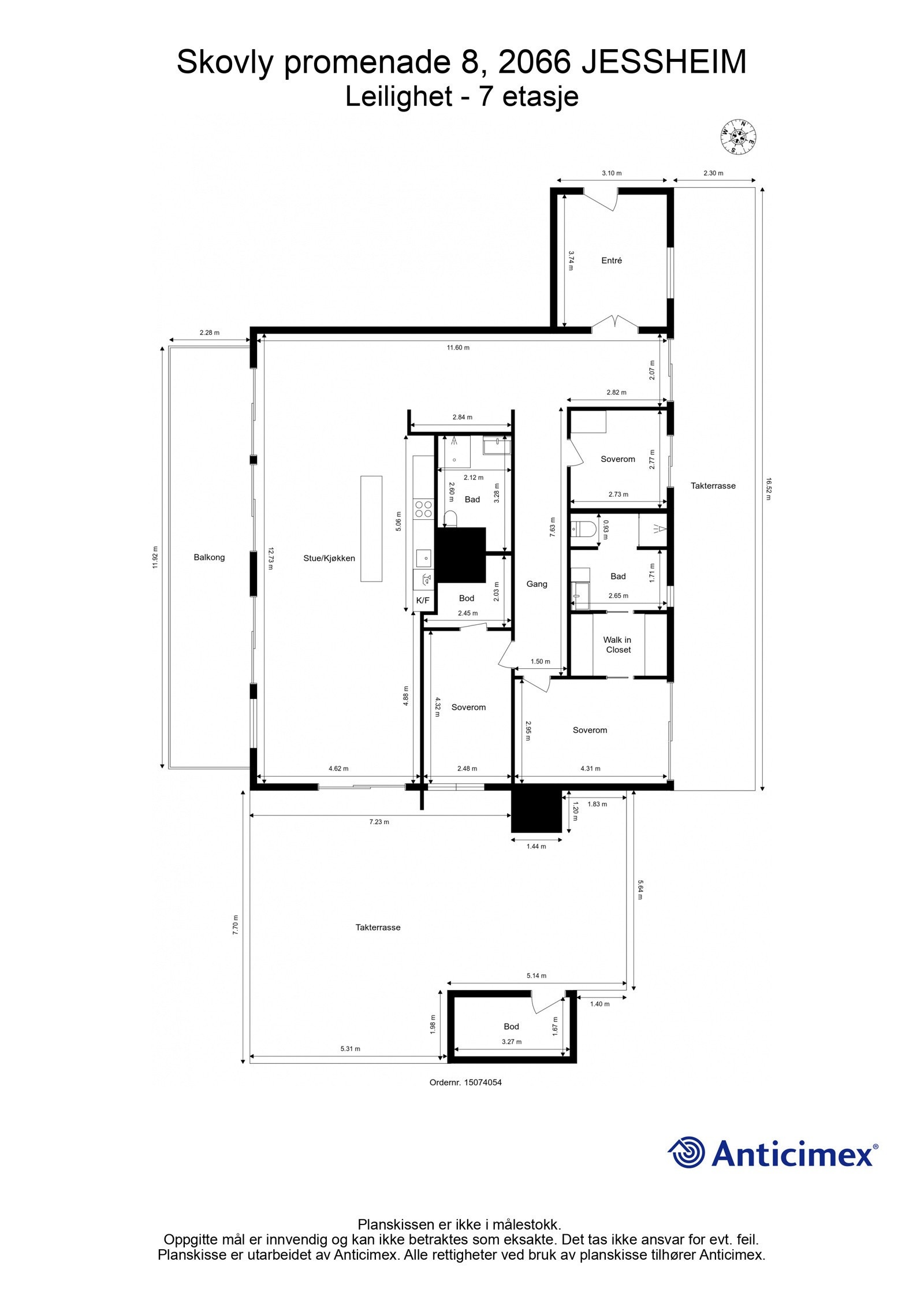 Plantegning. Galleribilde