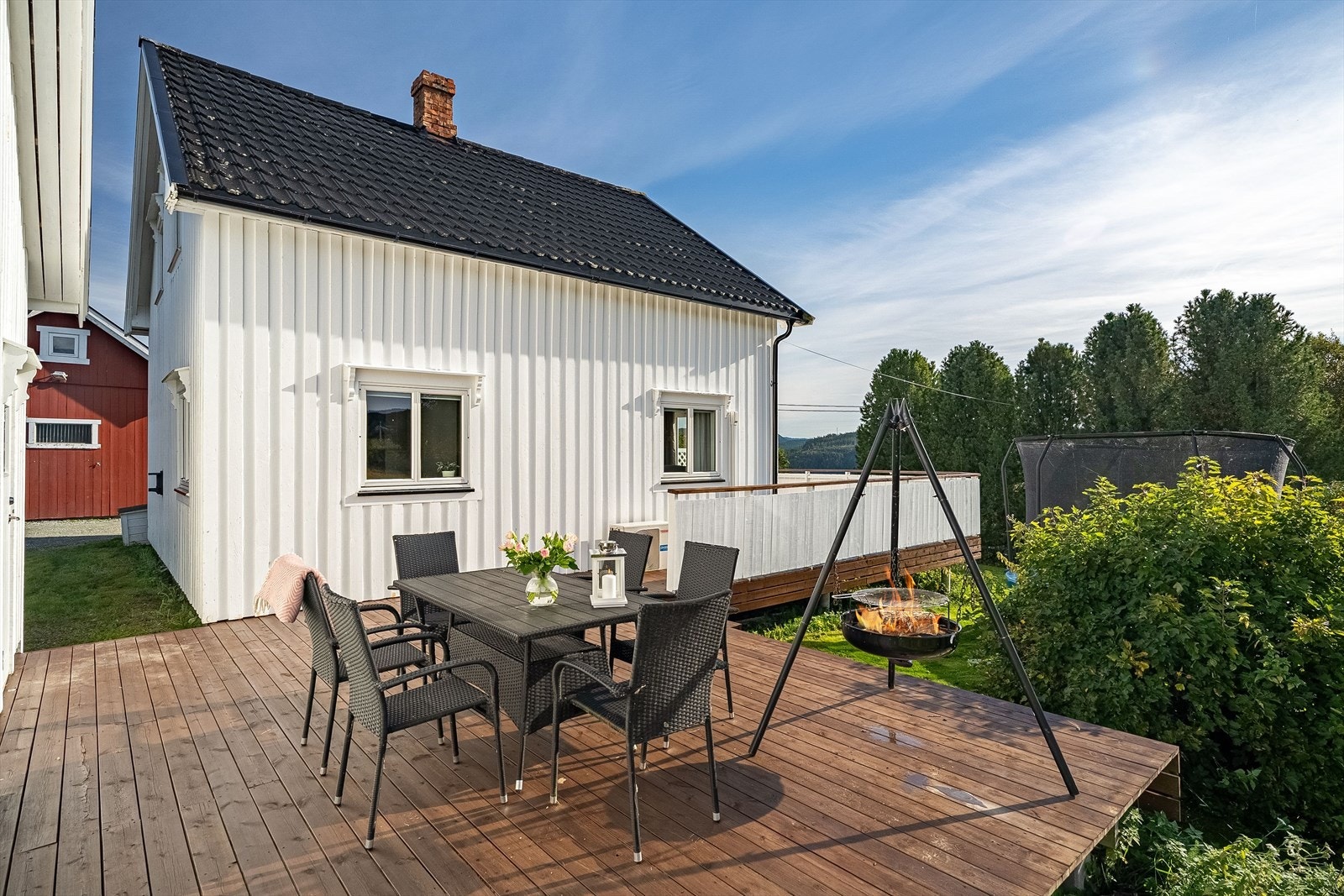 Her har man mange forskjellige soner man kan boltre seg på - perfekt for en varm sommerdag. Galleribilde