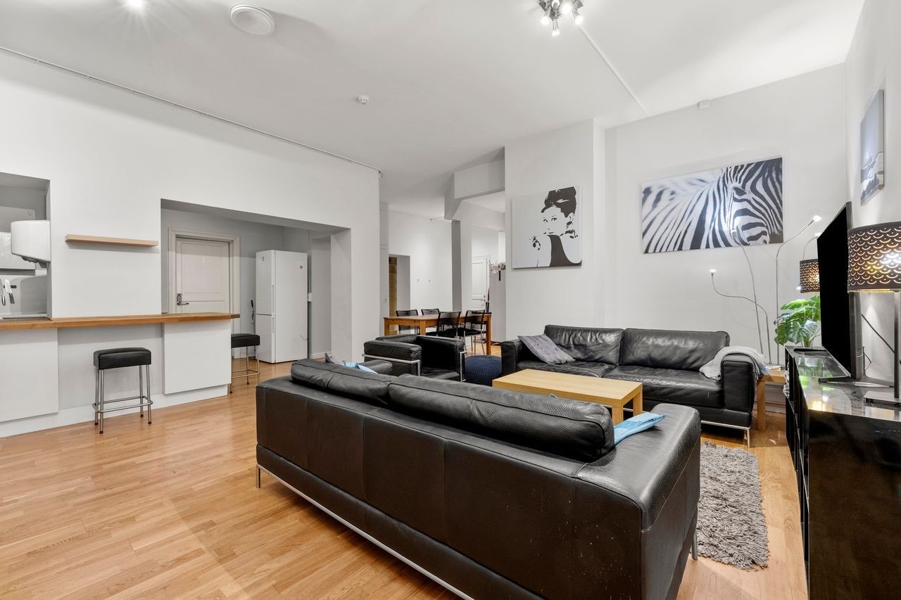 Fellesområde kjøkken /stue Galleribilde