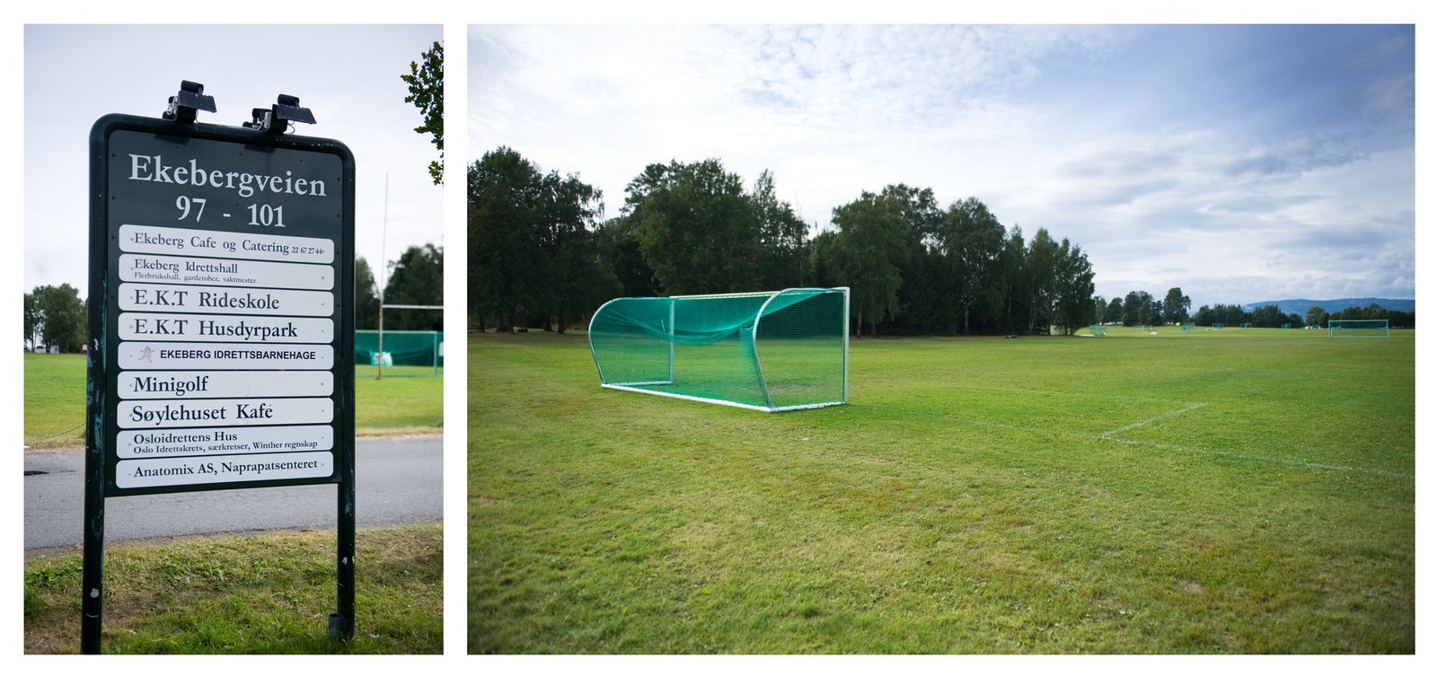 Kort gange til Ekebergsletta Galleribilde