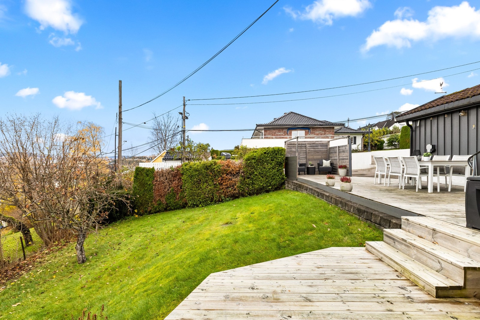 Pent opparbeidet hage Galleribilde