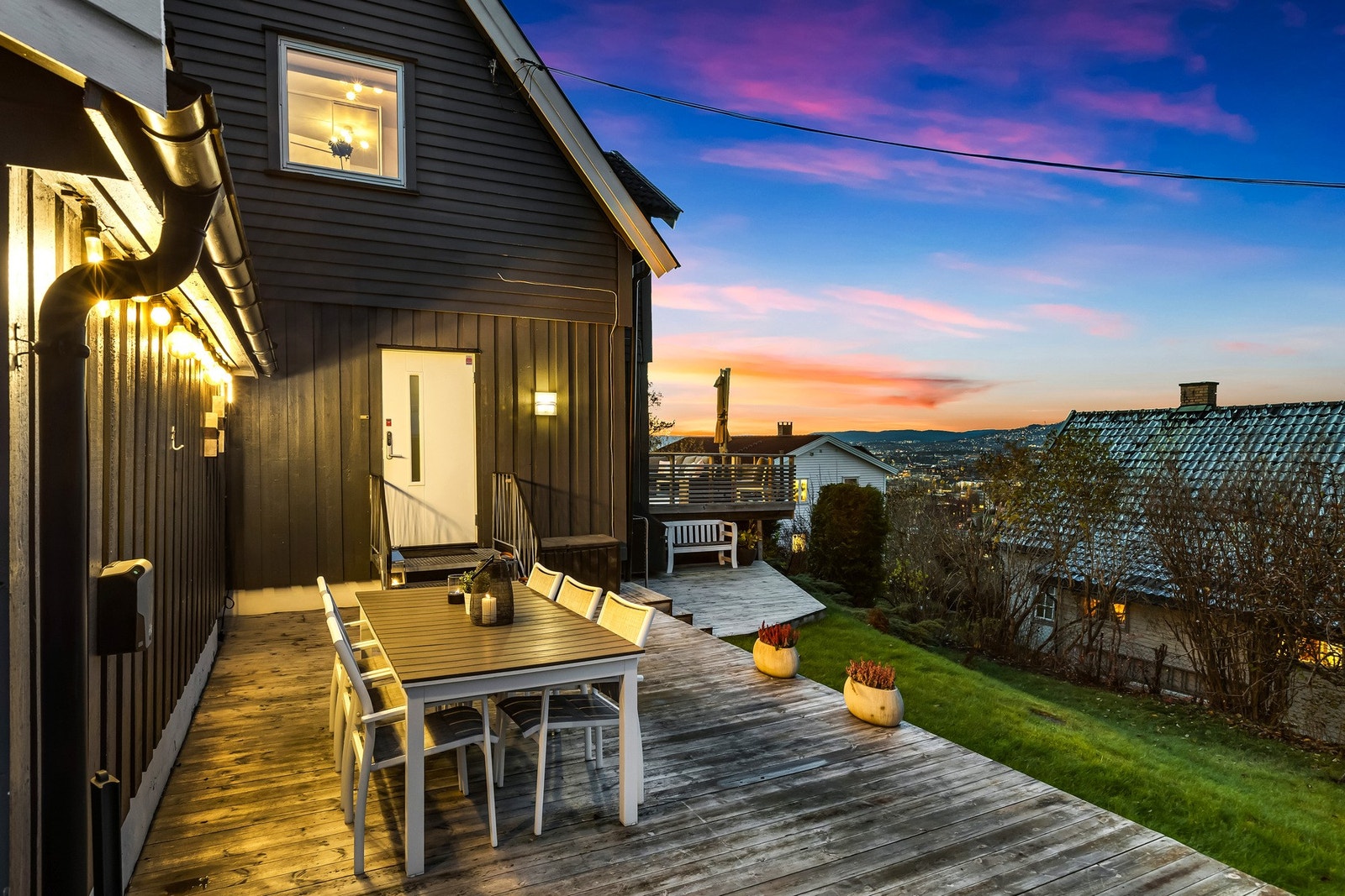 Markterrasse på 30 kvm og 13 kvm Galleribilde