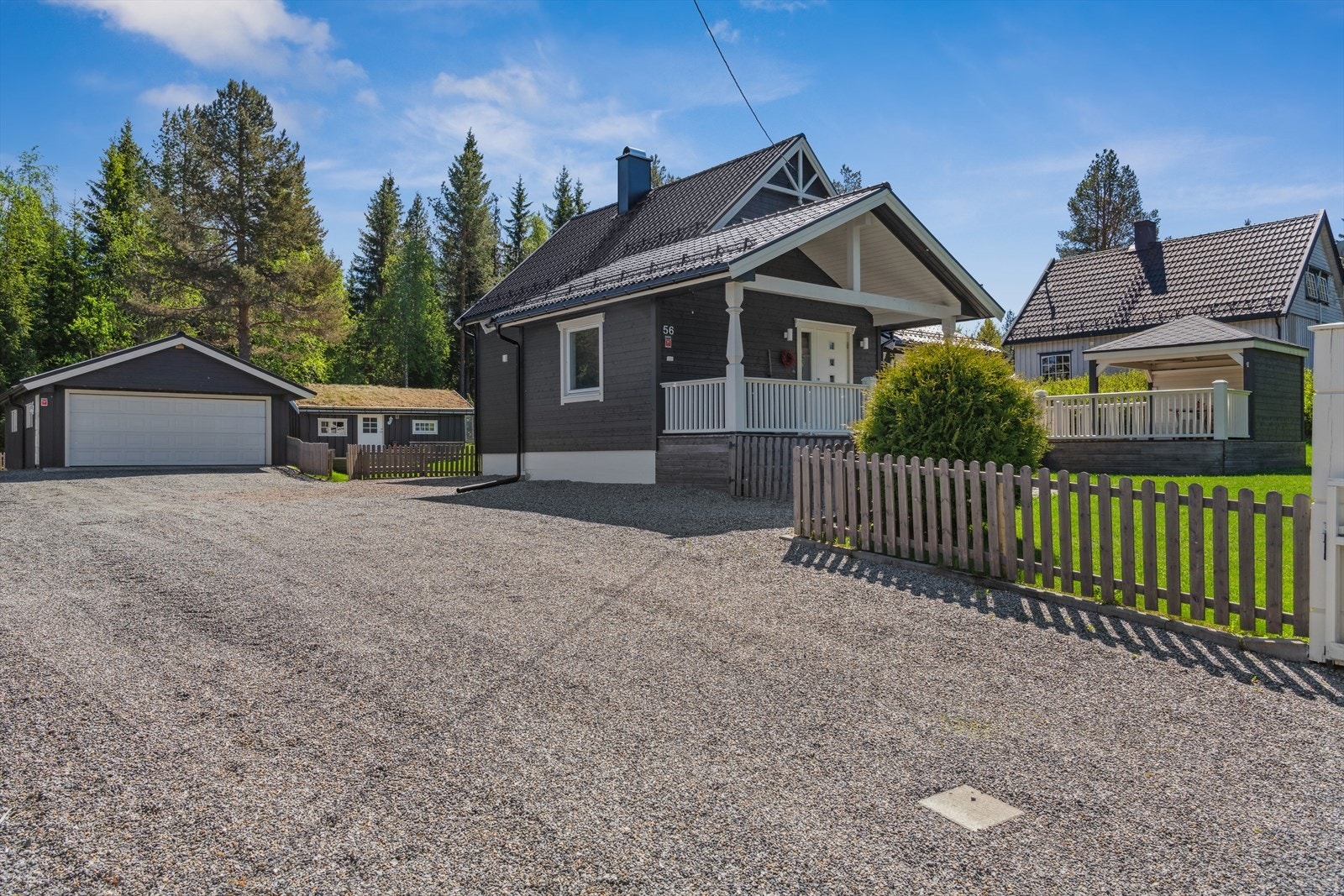 En solrik og innbydende enebolig. Galleribilde