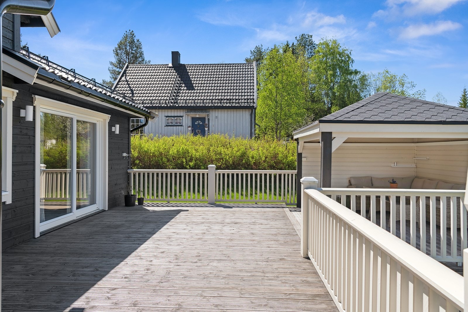 Her kan man fint nyte gode sommerdager. Galleribilde