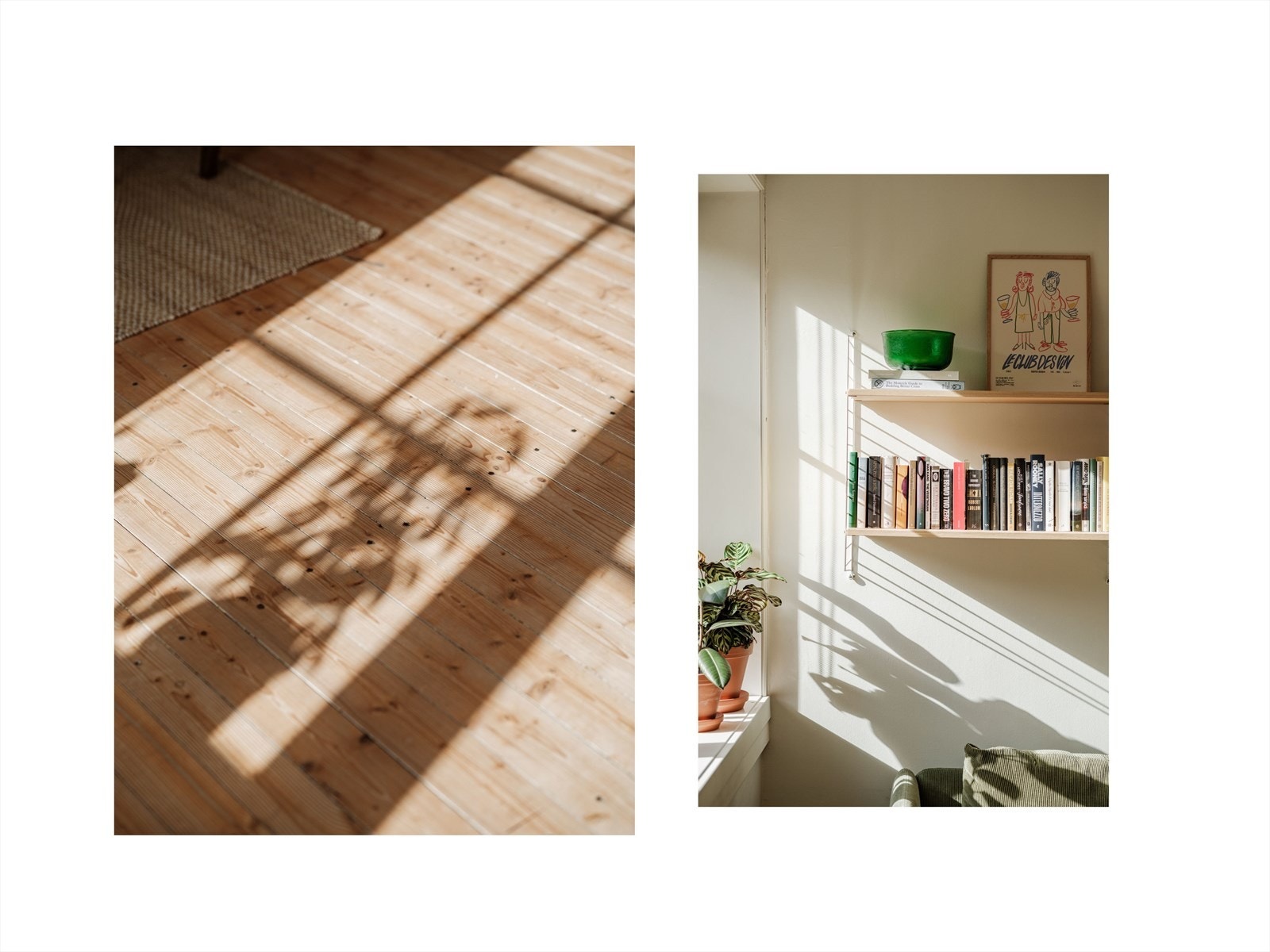 De store vindusflatene slipper inn godt med naturlig lys om sommeren. Galleribilde