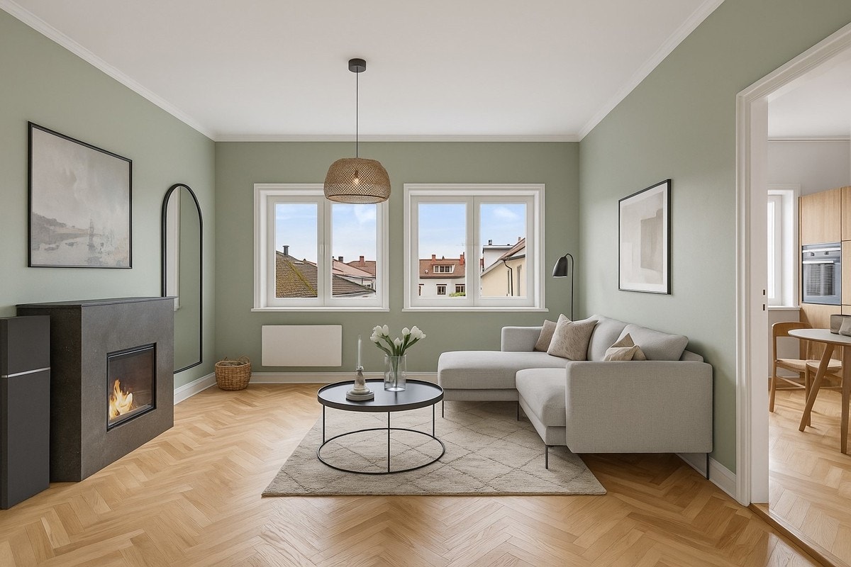 Illustrasjon som nyoppusset Galleribilde