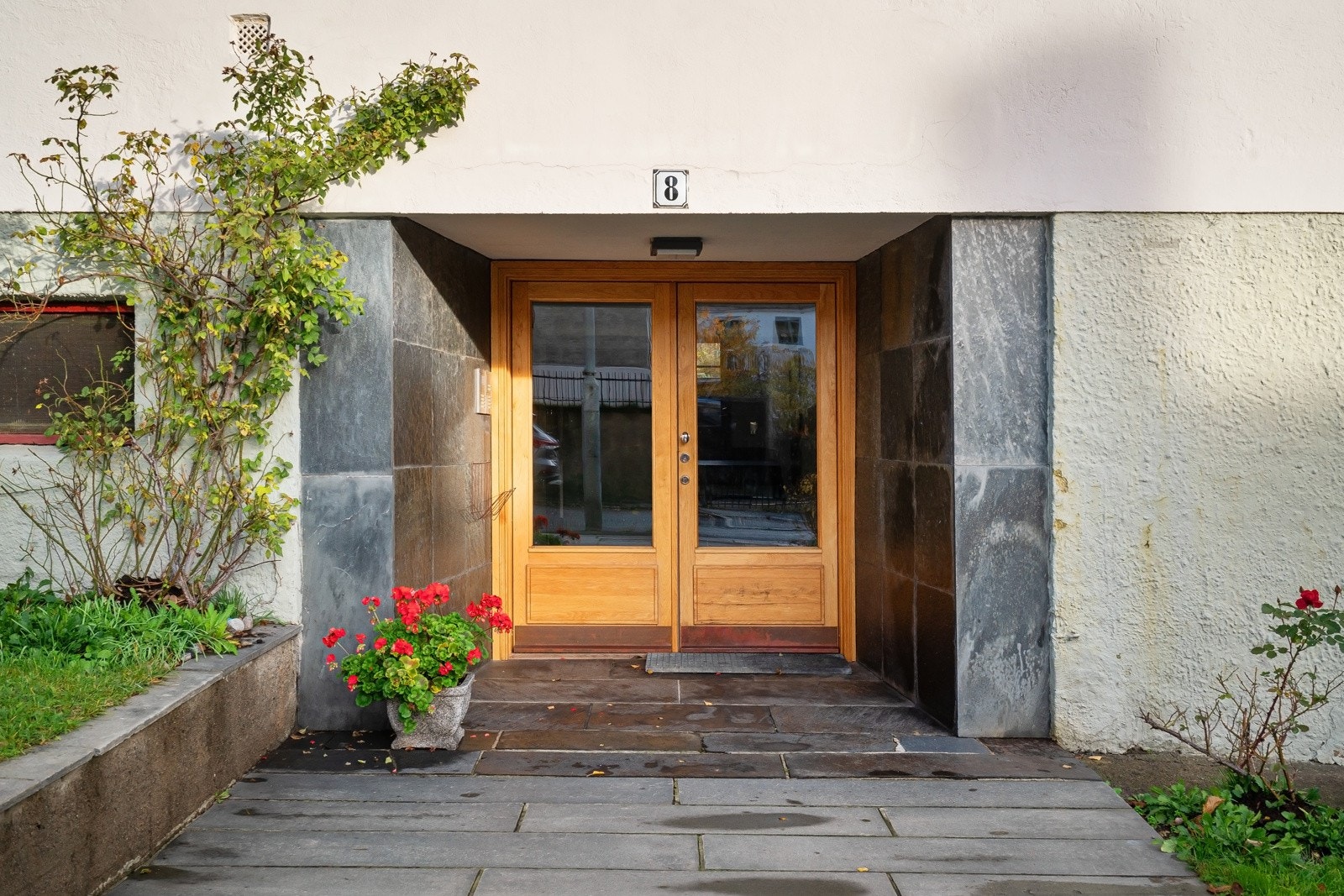 Inngangsparti Galleribilde