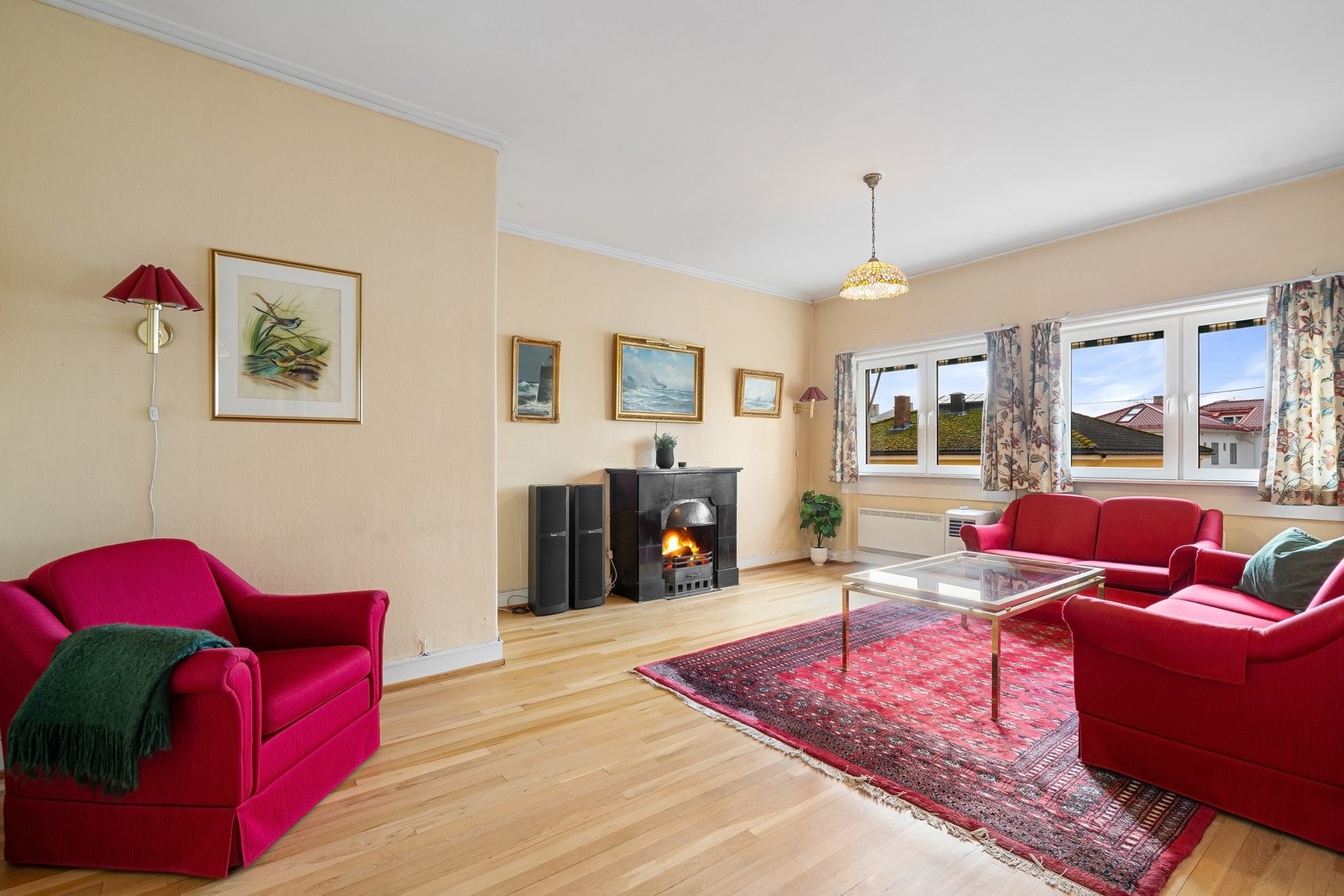 Rommet har en god og funksjonell utforming som gjør det enkelt å møblere etter eget ønske Galleribilde