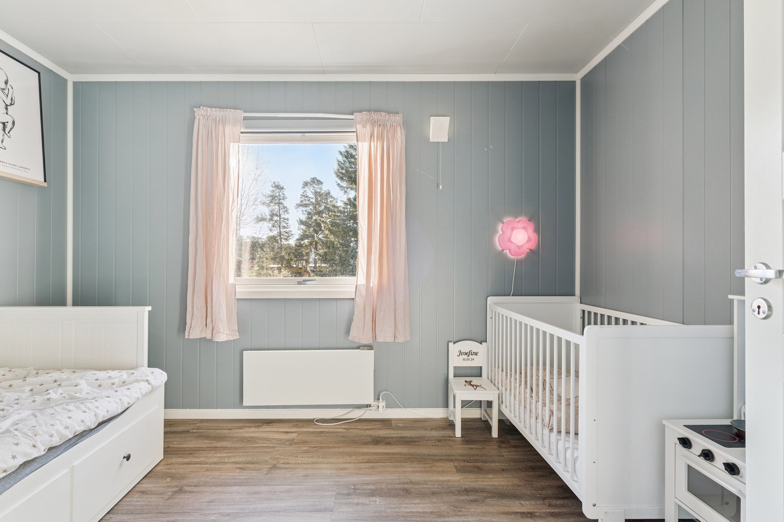 Soverommene har en god størrelse og er enkle å møblere etter eget ønske. Galleribilde